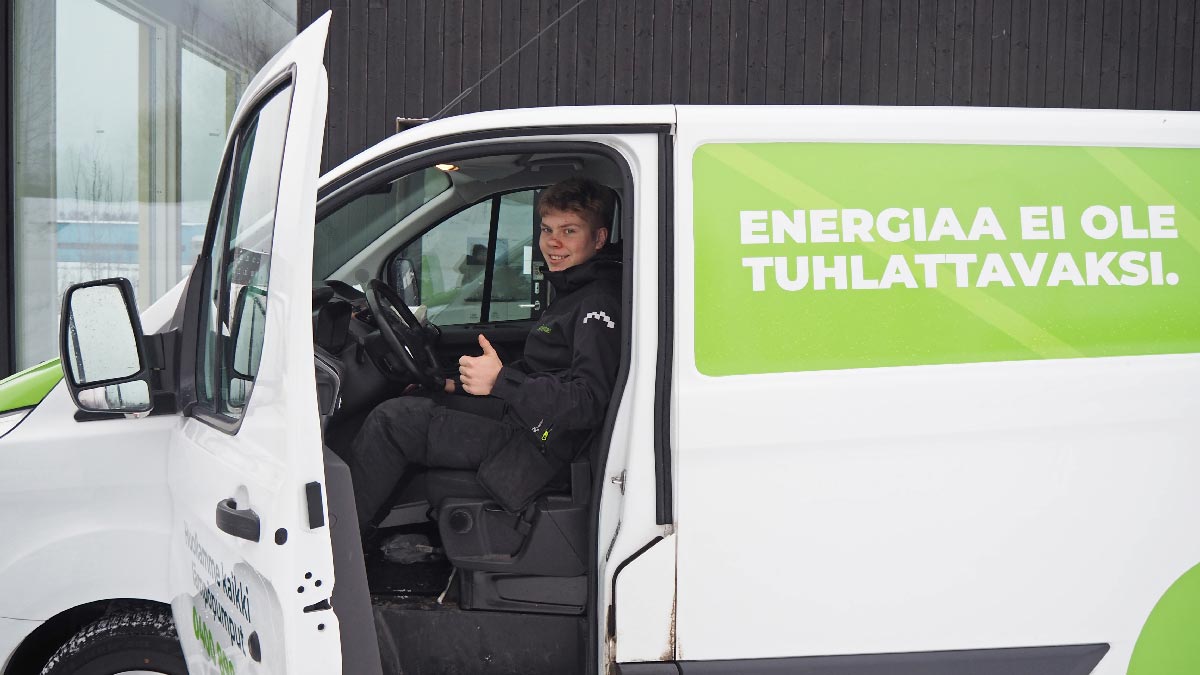 Greenserin ammattilaishuolto auttaa, jos ilmalämpöpumppu ei toimi.