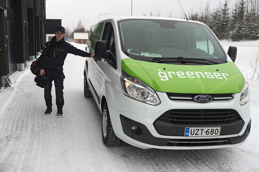 Greenser huoltaa lämpöpumput laadukkailla työkaluilla ja kalustolla.