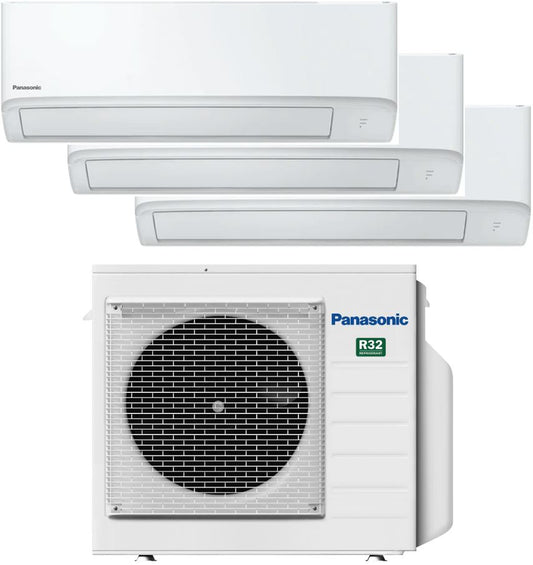 Multisplit Panasonic CU-3Z68TBE 3 sisäyksikköä ilmalämpöpumppu